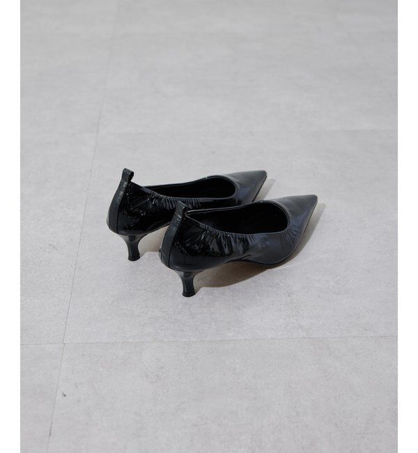 Hoaw.「＜WEB限定サイズあり＞【Hoaw.】ギャザーエナメルパンプス」|その他|