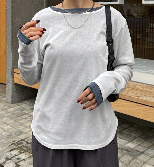  「【人気につき追加販売/接触冷感/吸水速乾】ベーシックシアーロンT」|Tシャツ・カットソー|
