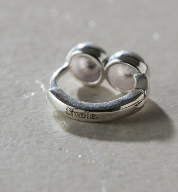  「【Sivelle./シヴェル】Silver925 ボールフープピアス」|ピアス|