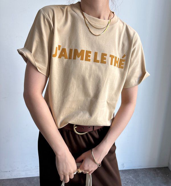  「JAIMELETHEフロッキーロゴTEE」|Tシャツ・カットソー|