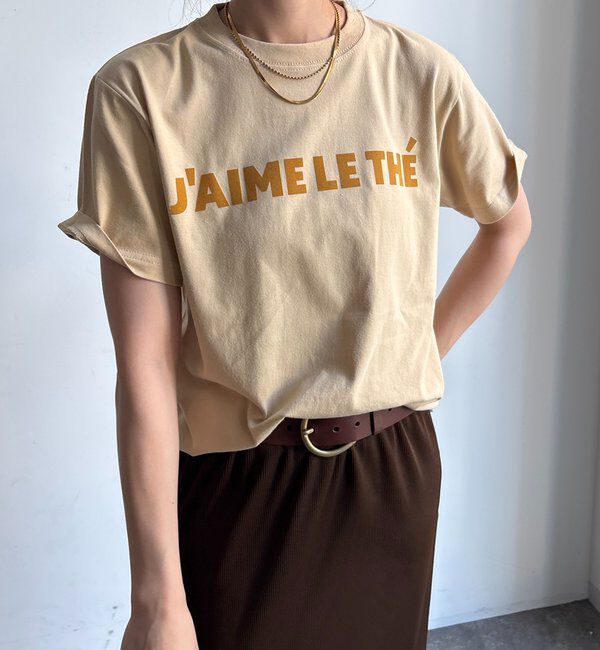  「JAIMELETHEフロッキーロゴTEE」|Tシャツ・カットソー|