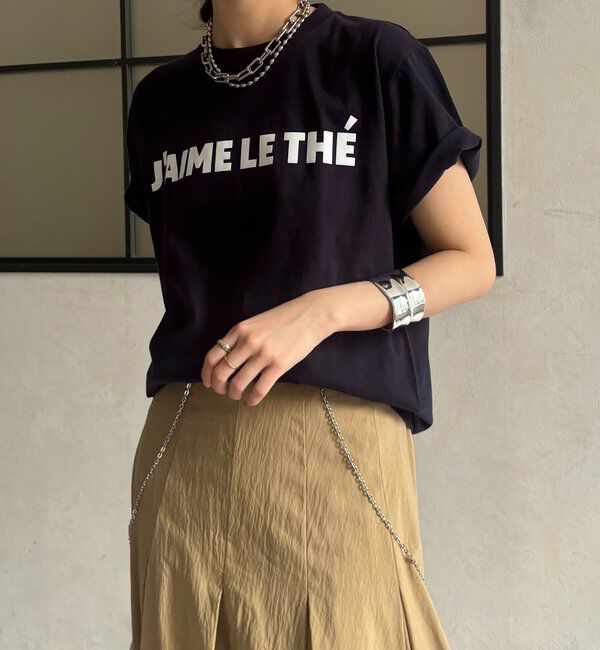  「JAIMELETHEフロッキーロゴTEE」|Tシャツ・カットソー|