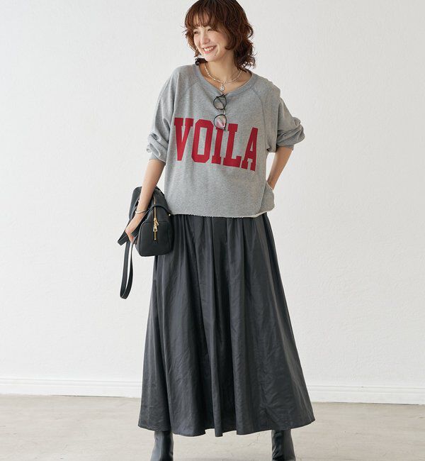  「【Yossshiiii企画】ワイドロゴカットオフスエット」|Tシャツ・カットソー|