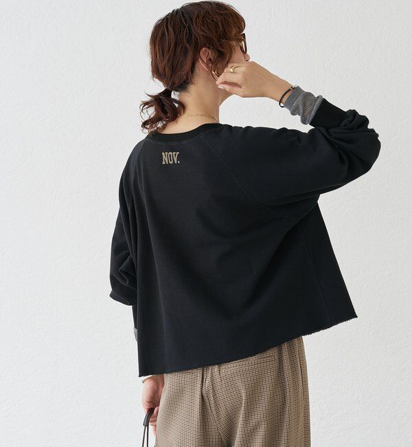  「【Yossshiiii企画】ワイドロゴカットオフスエット」|Tシャツ・カットソー|