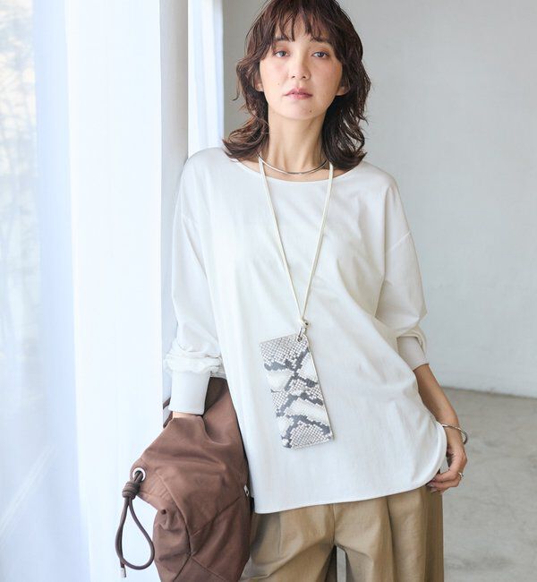  「キュプラカットプルオーバー」|Tシャツ・カットソー|