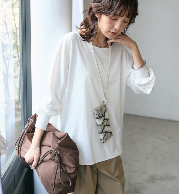  「キュプラカットプルオーバー」|Tシャツ・カットソー|
