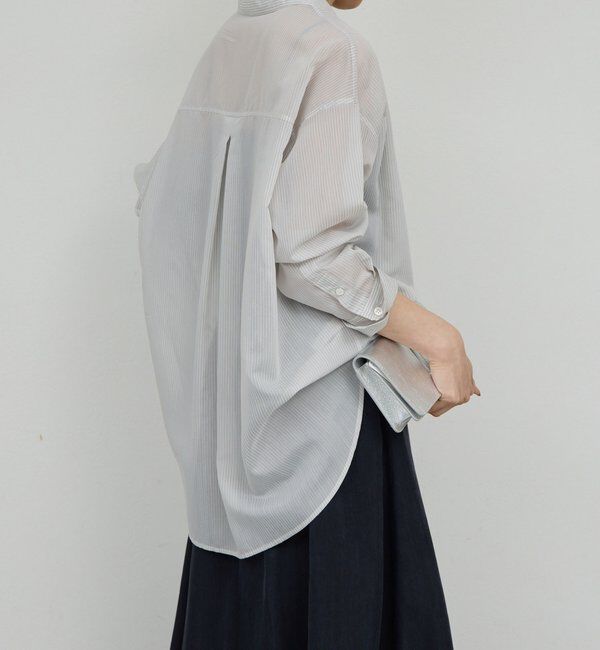  「【2WAY】カシュクールローンシャツ」|シャツ・ブラウス|