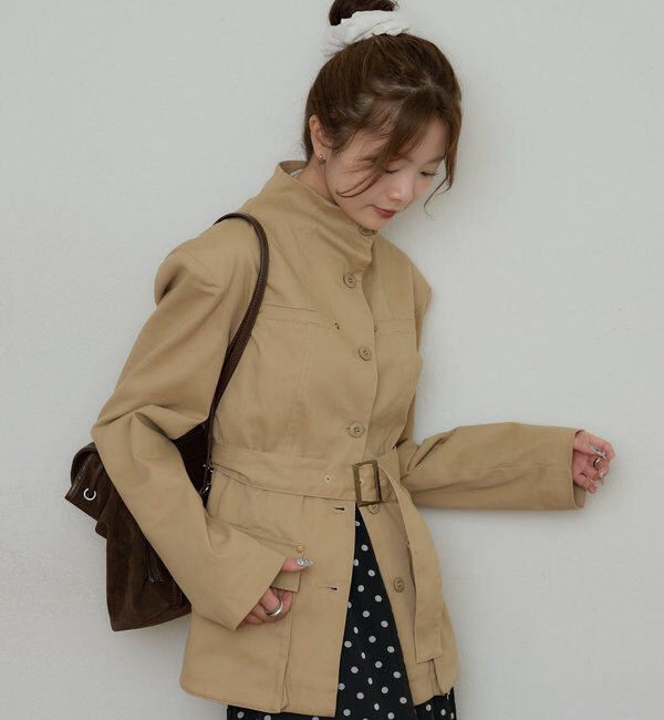  「ナポレオントレンチ」|トレンチコート|