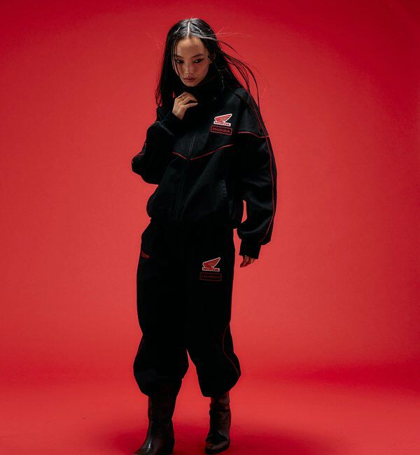  「【HONDA&times;Sourcream】 TRACK PANTS」|チノ|
