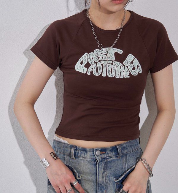  「【WEB限定カラーあり】デフォルメレースロゴチビT」|Tシャツ・カットソー|
