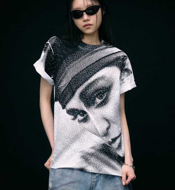 「VIDEO SHOP &times; PeterAnderson Facephoto TEE」|Tシャツ・カットソー|