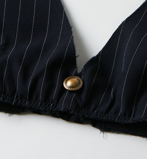  「【SixM 】 Stripe Bustier」|シャツ・ブラウス|
