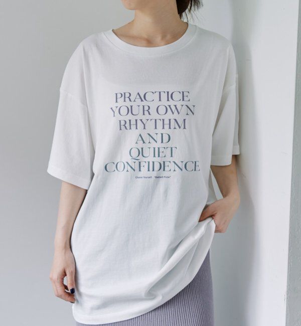  「PRACTICEロゴBIGTee」|Tシャツ・カットソー|オフホワイト