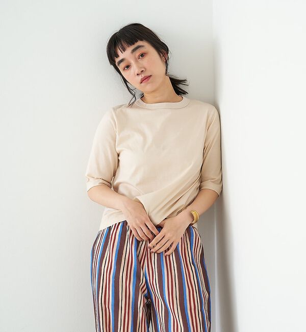collex「ベーシックコットンTシャツ 2」|Tシャツ・カットソー|アイボリー