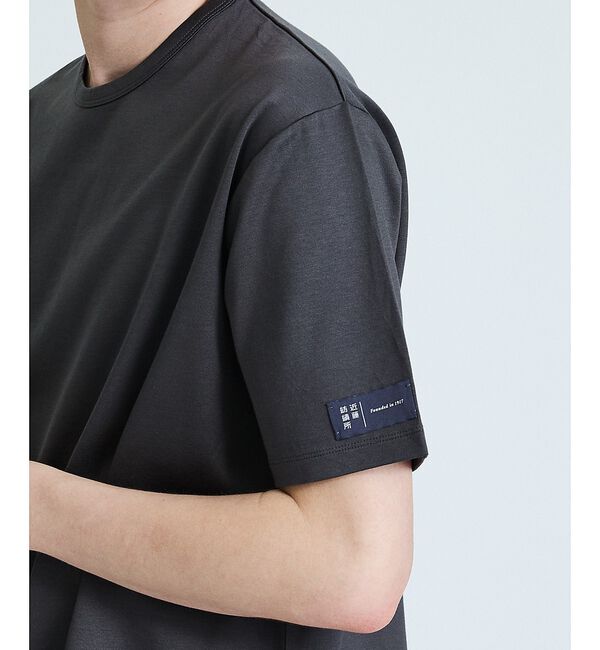 ABAHOUSE「【近藤紡績所】ARMONICOS クルーネックTシャツ / 半永久光沢」|Tシャツ・カットソー|