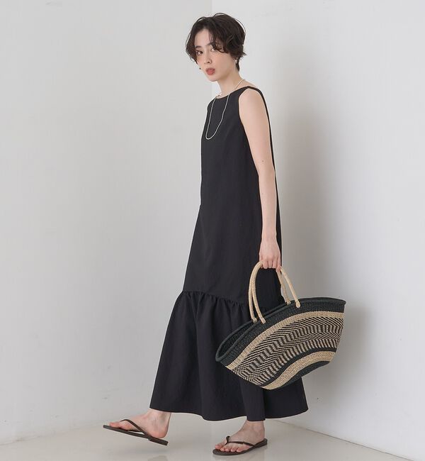 Rouge vif「【2026SS新作】【一部店舗限定】ニュアンスファブリックワンピース」|ワンピース|