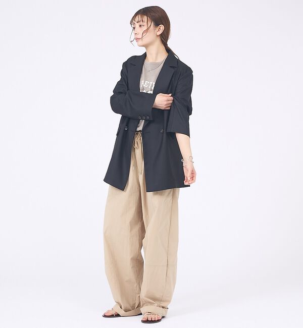 abahouse mavie「【セットアップ対応】ライトメランジダブルジャケット」|その他|