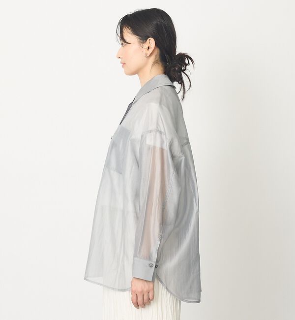 abahouse mavie「シアーシャツ」|シャツ・ブラウス|
