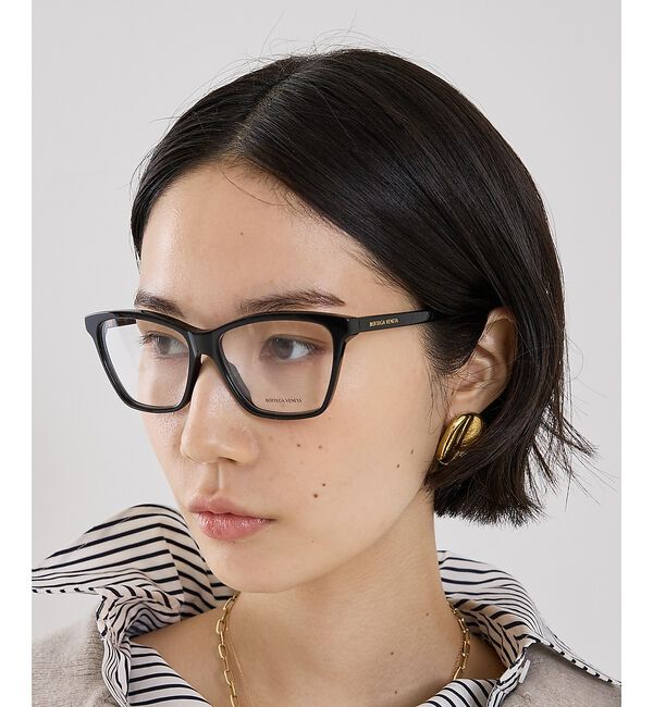 The Store by C' 「【BOTTEGA VENETA】BV1421O／メガネ」|メガネ|ブラック