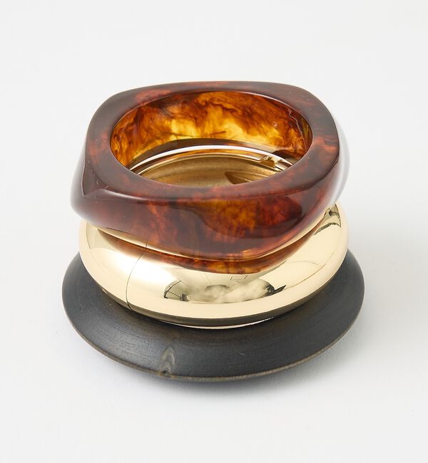 The Store by C' 「【SHASHI】Bangle 3set／3連バングル」|ブレスレット・バングル|