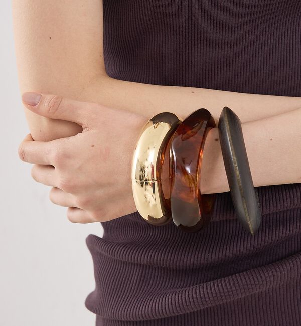 The Store by C' 「【SHASHI】Bangle 3set／3連バングル」|ブレスレット・バングル|