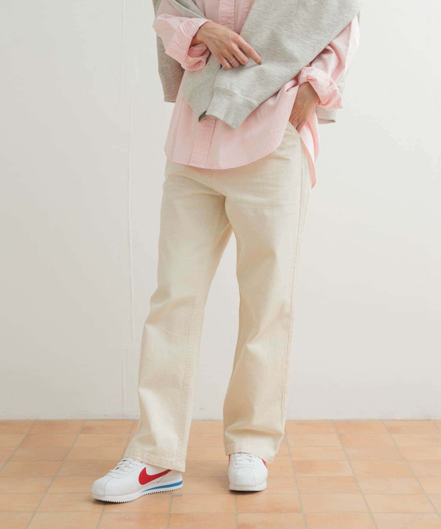 URBAN RESEARCH DOORS「デニムワイドパンツ」|デニム|