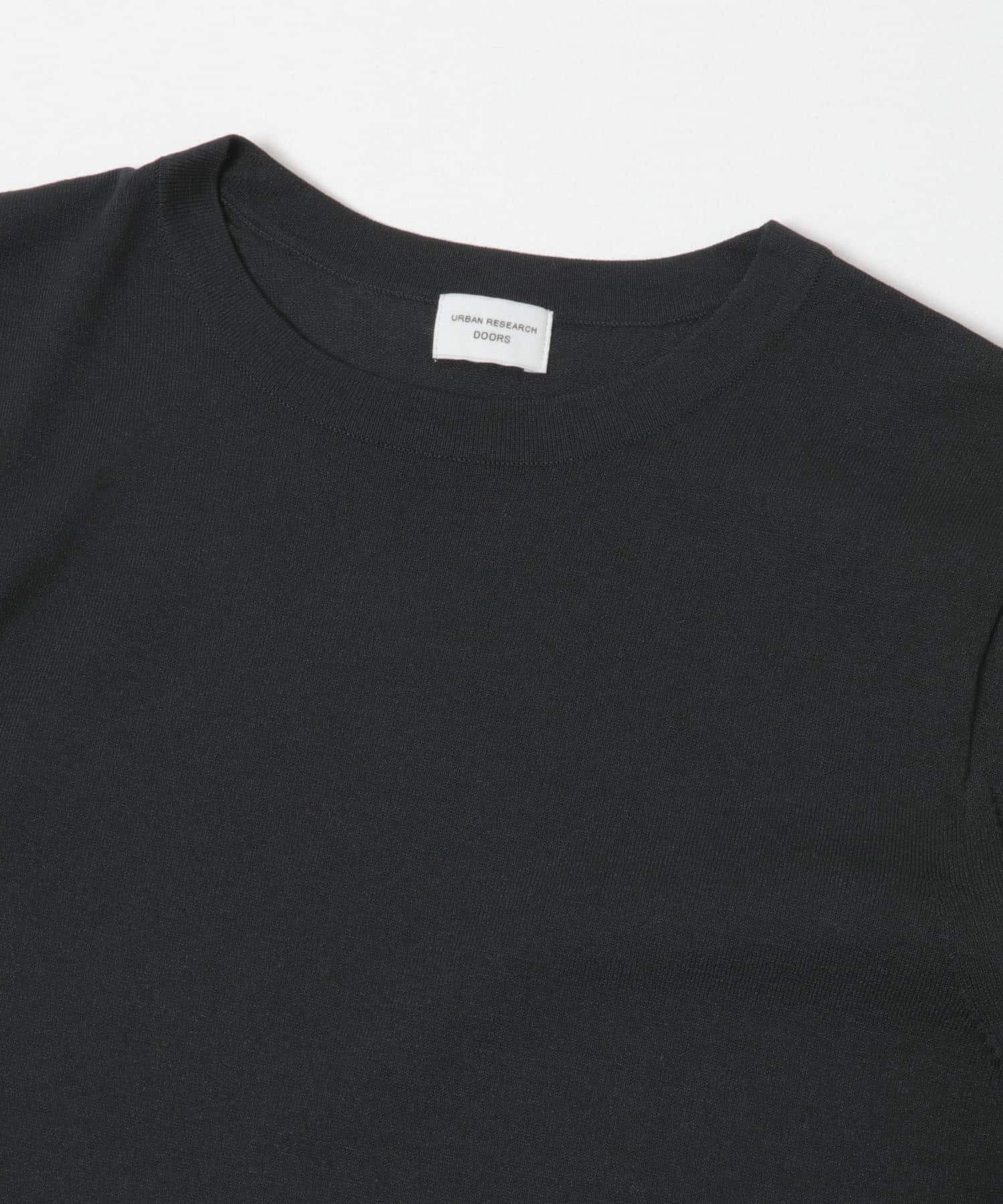 URBAN RESEARCH DOORS「『仁村紗和さん着用』『UR TECH』ｻﾏｼｪｱﾆｯﾄﾊｰﾌｽﾘｰﾌﾞﾌﾟﾙ」|Tシャツ・カットソー|