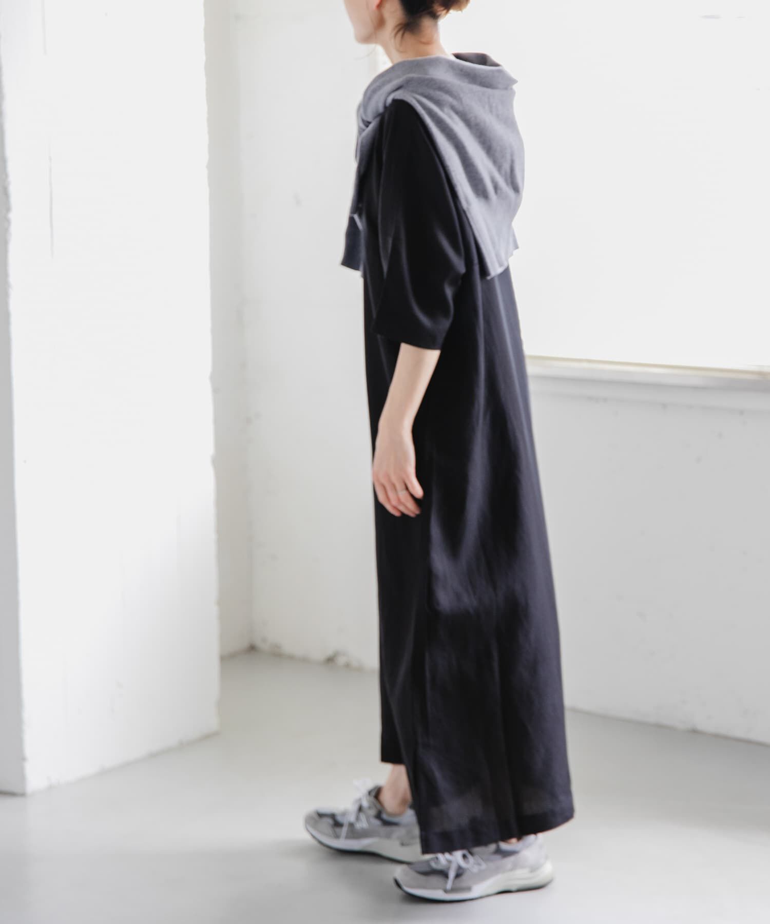 URBAN RESEARCH DOORS「『一部WEB限定カラー』FORK&SPOON　リネン混プルオーバーワンピース」|ワンピース|
