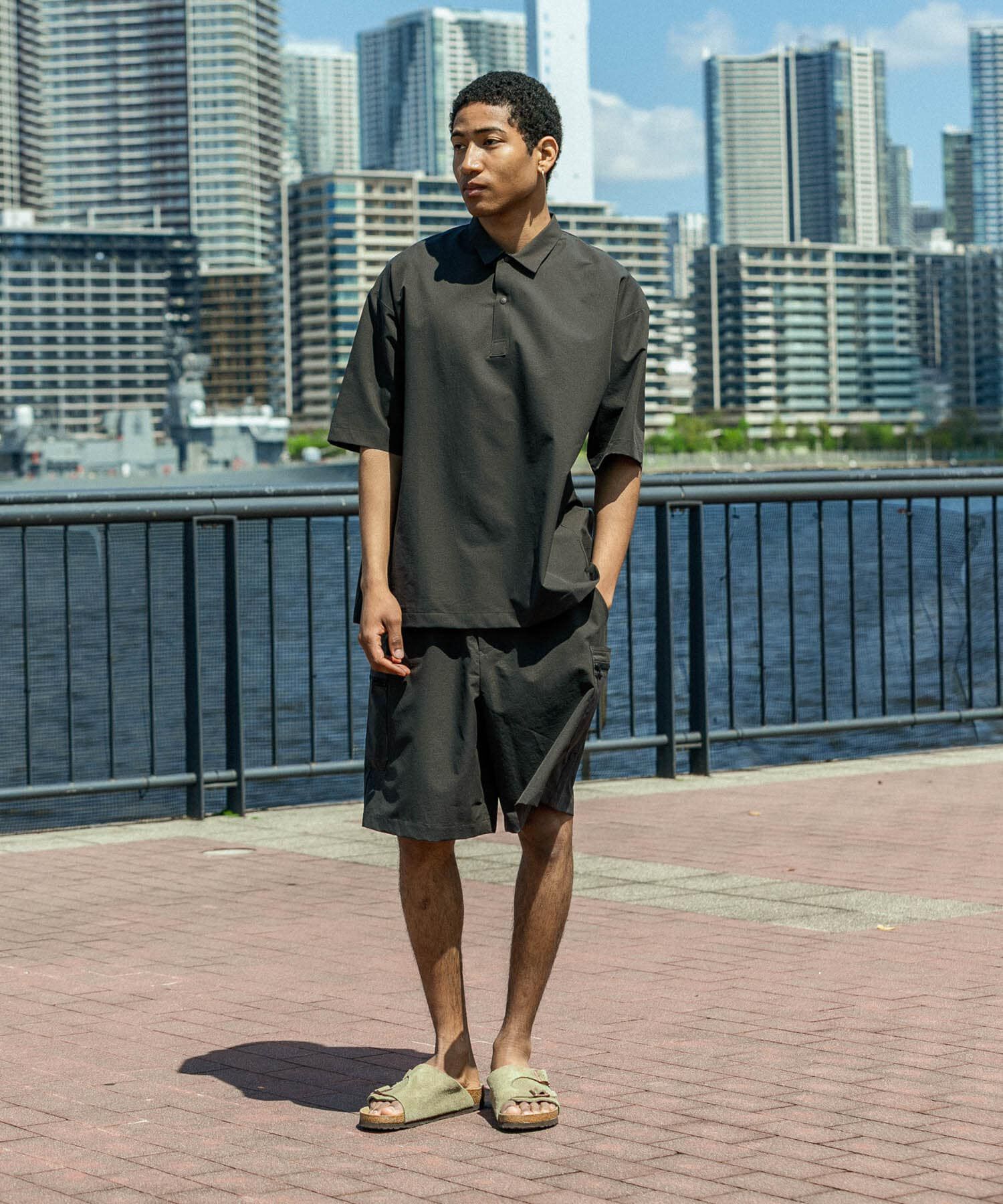 URBAN RESEARCH「『洗濯可/防シワ/撥水』COOL DOTS ポロシャツ」|ポロシャツ|