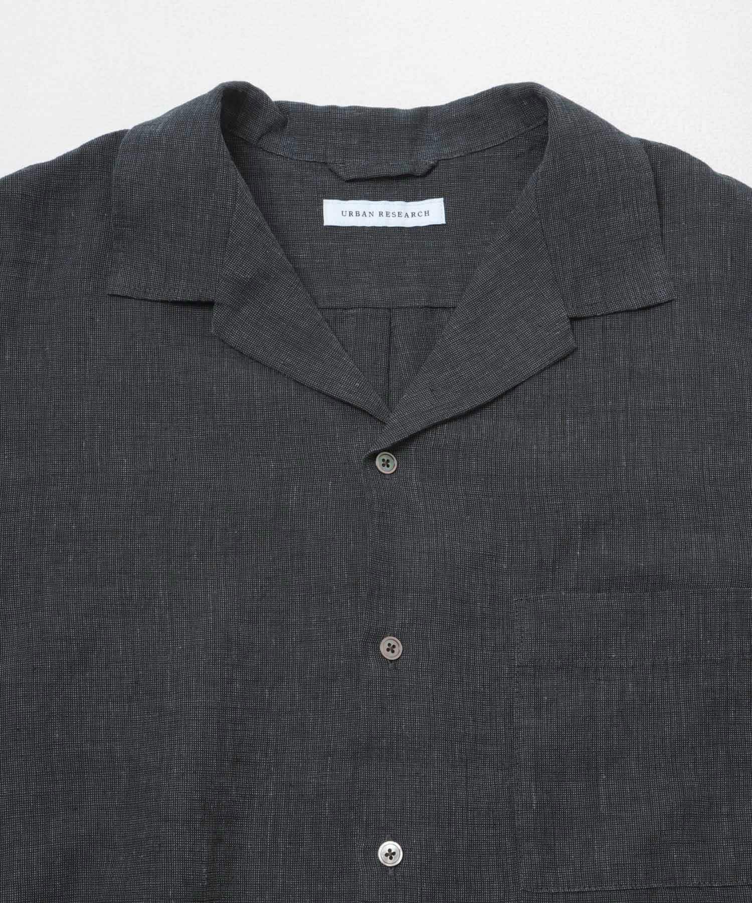 URBAN RESEARCH「LINEN CHAMBRAY O/C SHIRTS」|シャツ・ブラウス|