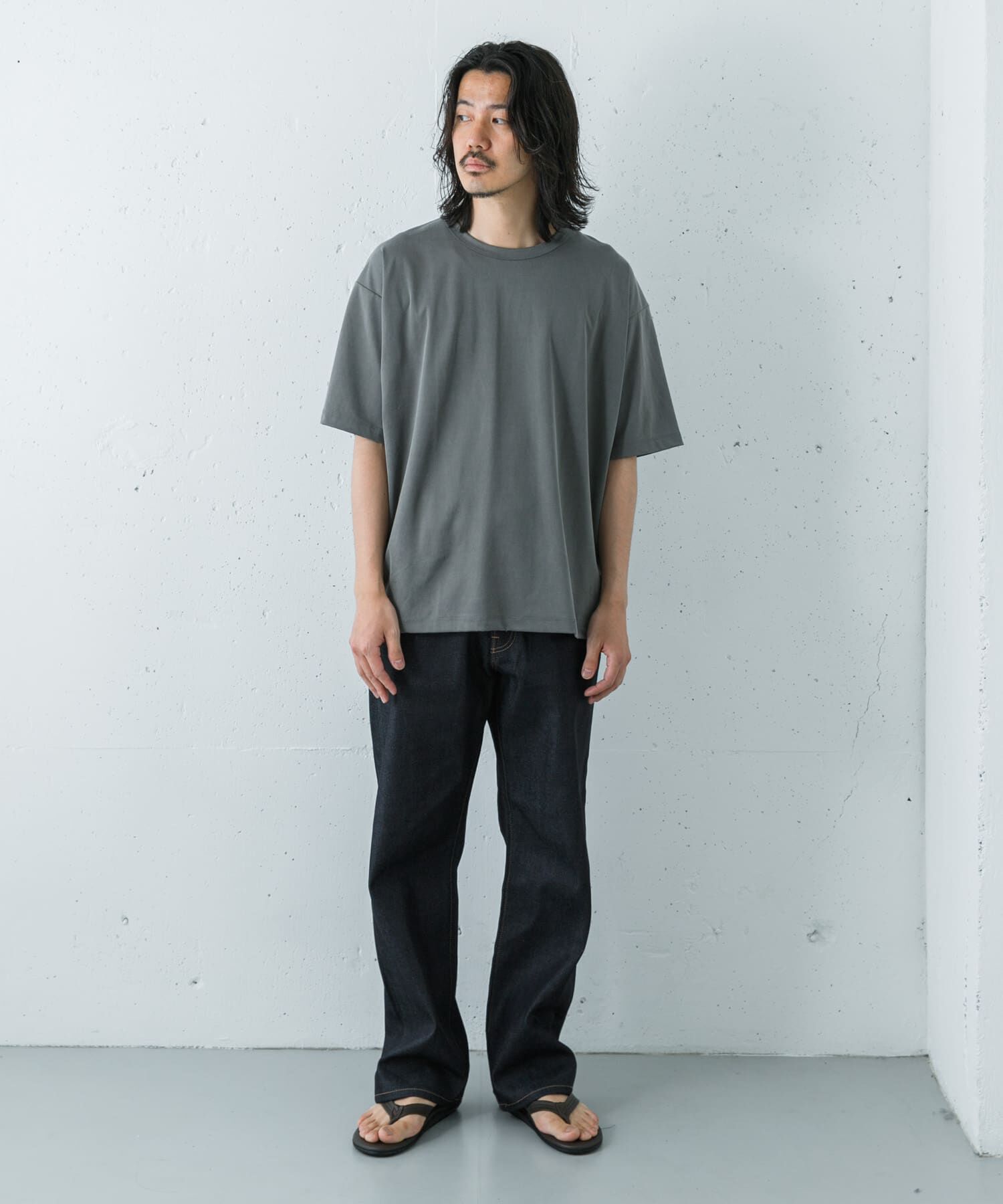 URBAN RESEARCH「『洗濯可』WASHABLE CUPRO T-SHIRTS」|Tシャツ・カットソー|
