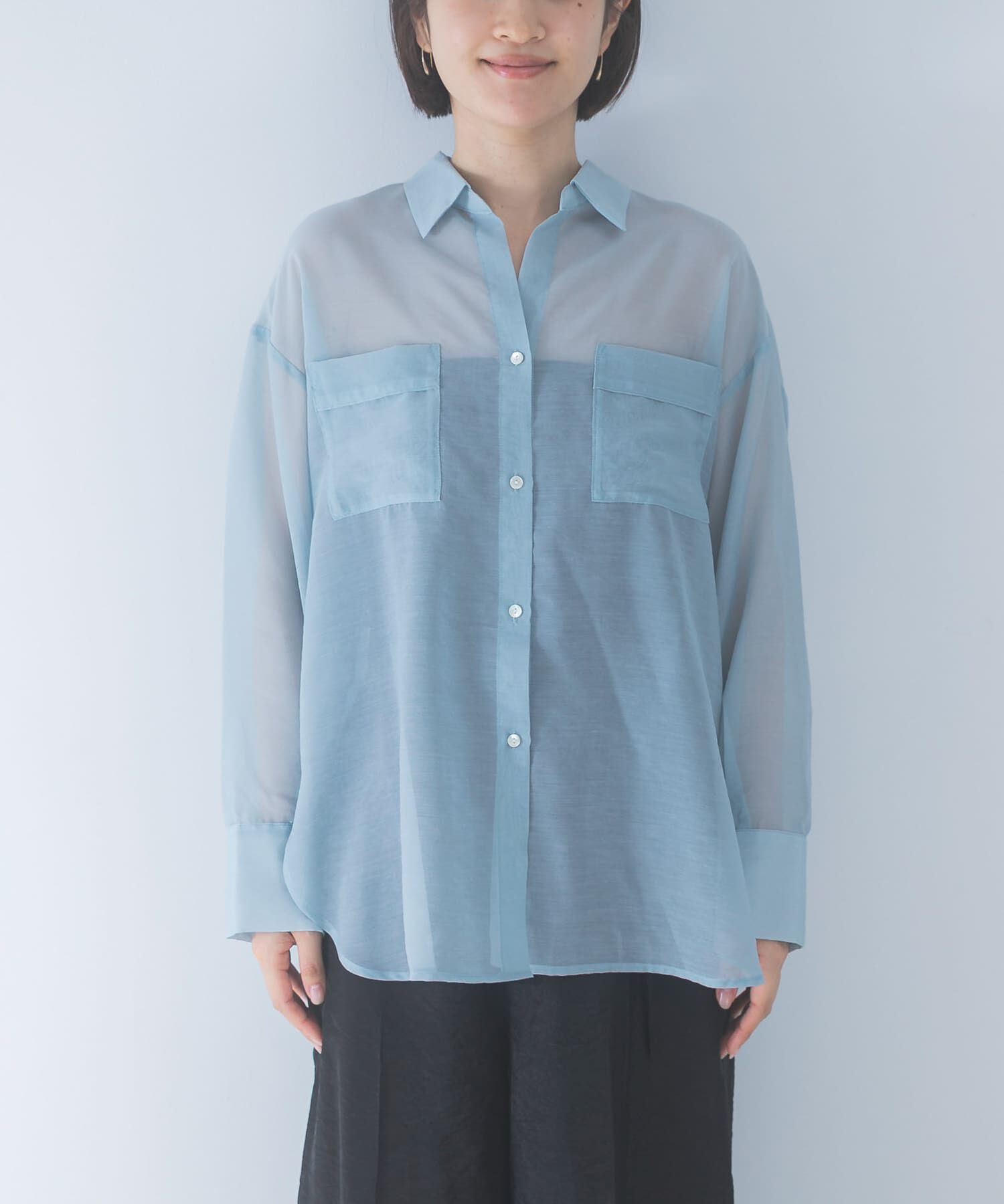 URBAN RESEARCH ROSSO「シアースキッパーシャツ」|シャツ・ブラウス|
