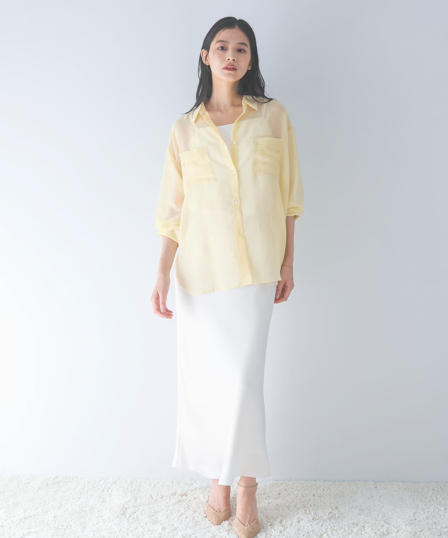URBAN RESEARCH ROSSO「シアースキッパーシャツ」|シャツ・ブラウス|