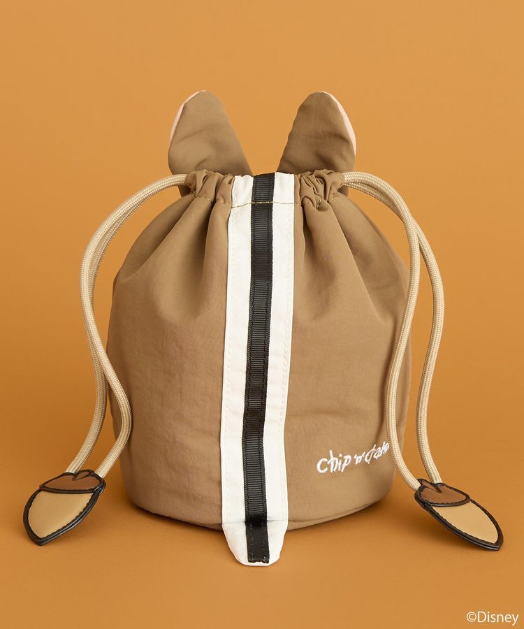earth music&ecology「Disney/アソート巾着ポーチ」|ポーチ|Brown