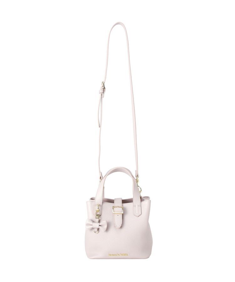 Maison de FLEUR「【2Way】ベルト付きバケットバッグ」|ハンドバッグ|