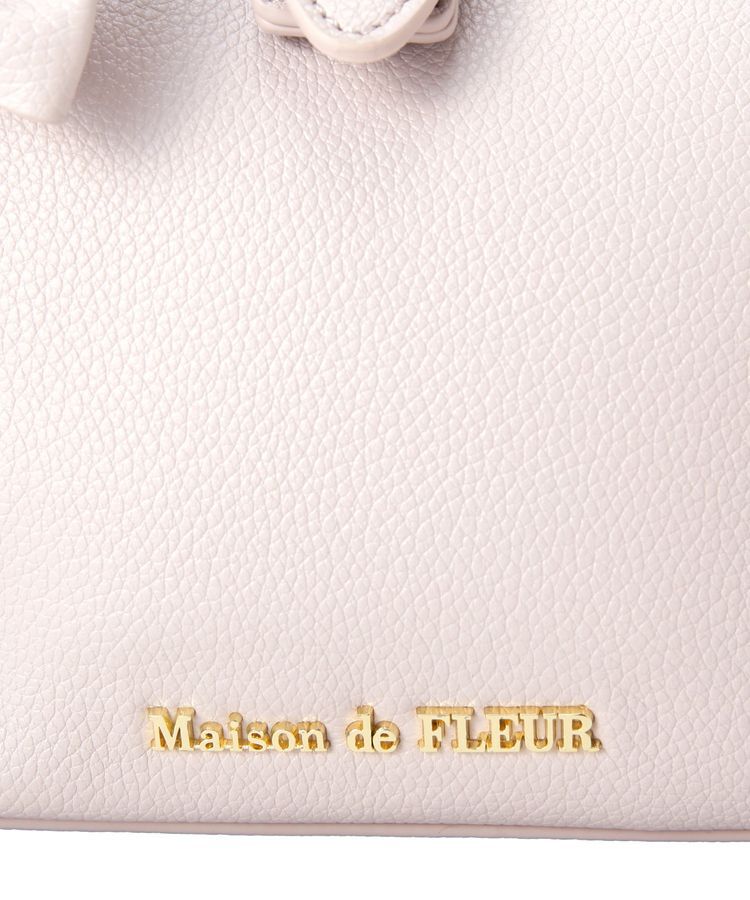 Maison de FLEUR「【2Way】ベルト付きバケットバッグ」|ハンドバッグ|