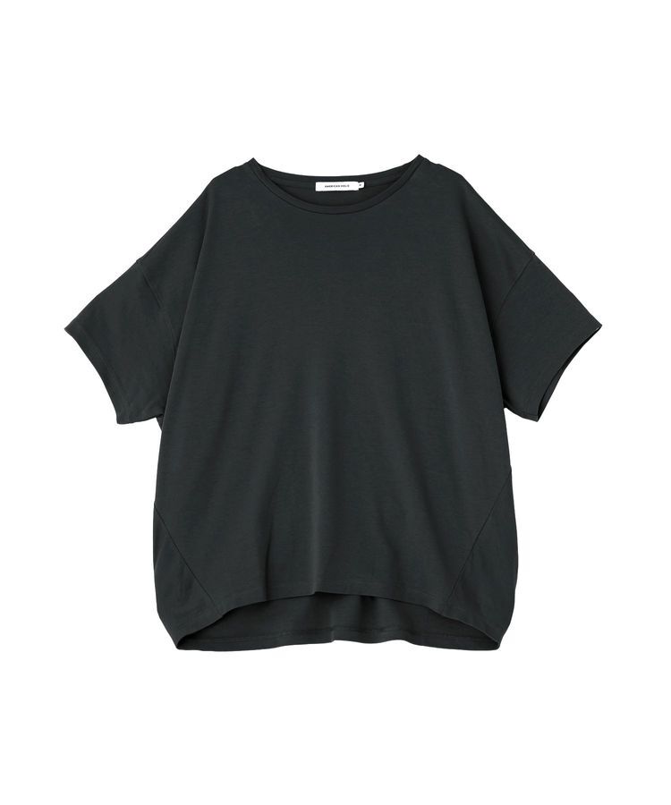 AMERICAN HOLIC「【接触冷感+UVカット】半袖コクーンカットプルオーバー」|Tシャツ・カットソー|