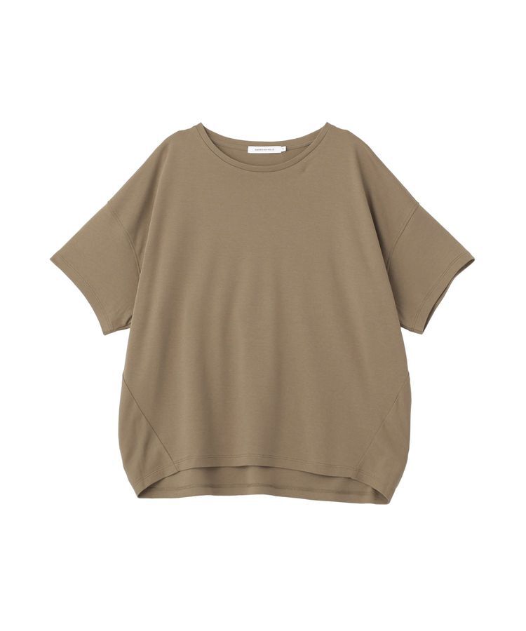 AMERICAN HOLIC「【接触冷感+UVカット】半袖コクーンカットプルオーバー」|Tシャツ・カットソー|