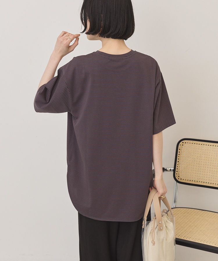 AMERICAN HOLIC「裾ラウンドTシャツ」|Tシャツ・カットソー|