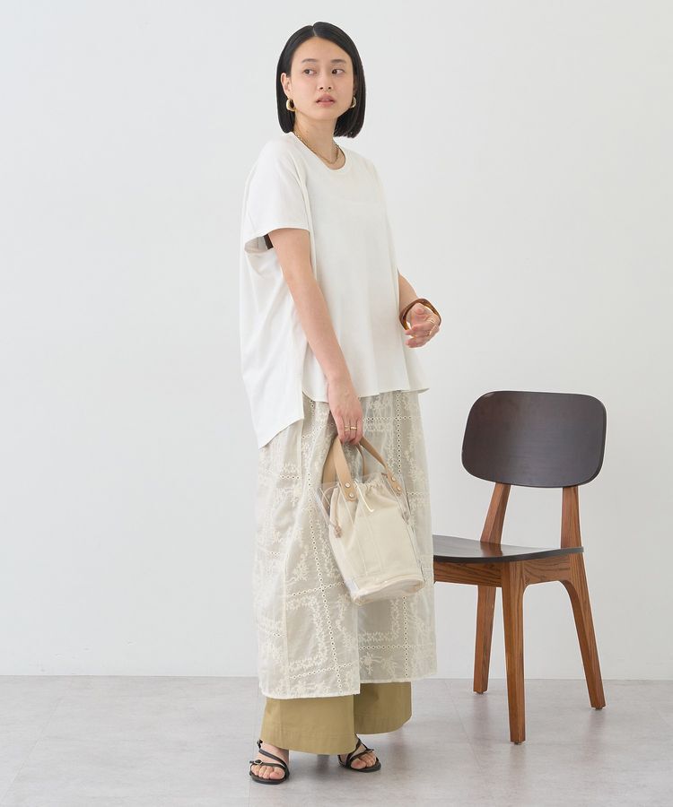 AMERICAN HOLIC「【接触冷感・UVカット】ルーズコクーンプルオーバー」|Tシャツ・カットソー|