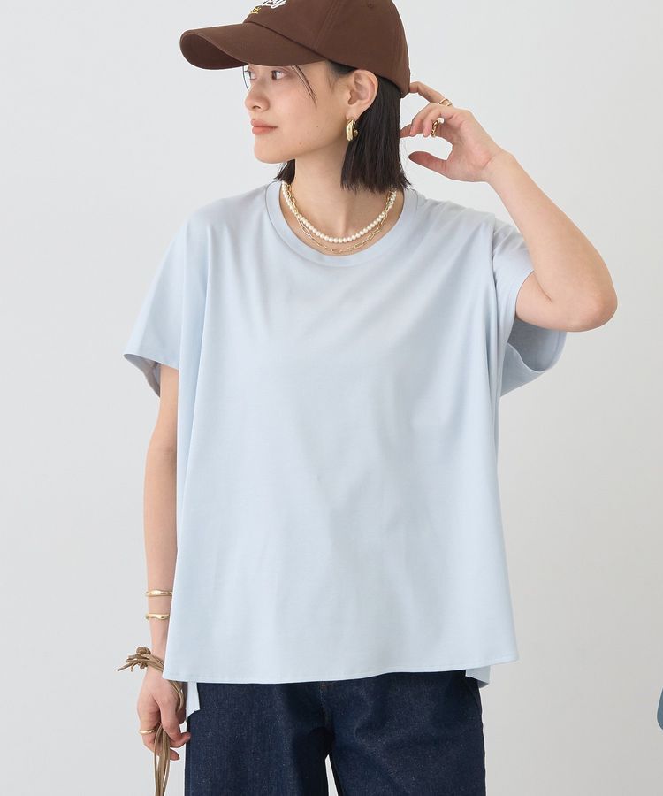 AMERICAN HOLIC「【接触冷感・UVカット】ルーズコクーンプルオーバー」|Tシャツ・カットソー|