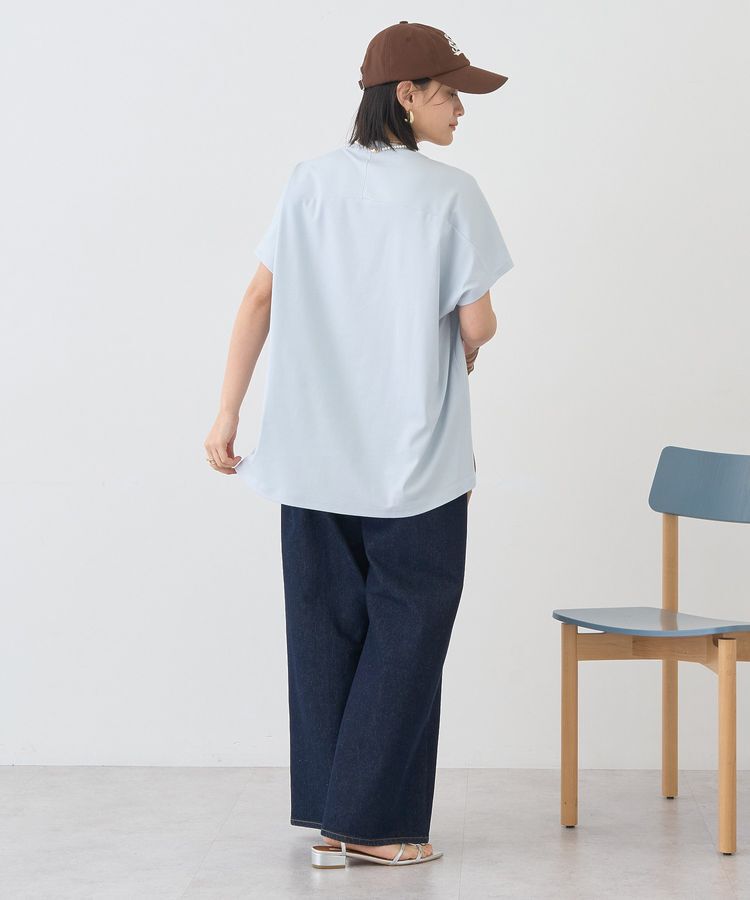 AMERICAN HOLIC「【接触冷感・UVカット】ルーズコクーンプルオーバー」|Tシャツ・カットソー|