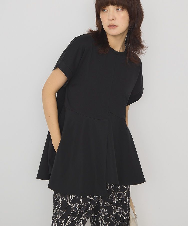 AMERICAN HOLIC「アシンメトリーペプラム ドッキングプルオーバー」|Tシャツ・カットソー|