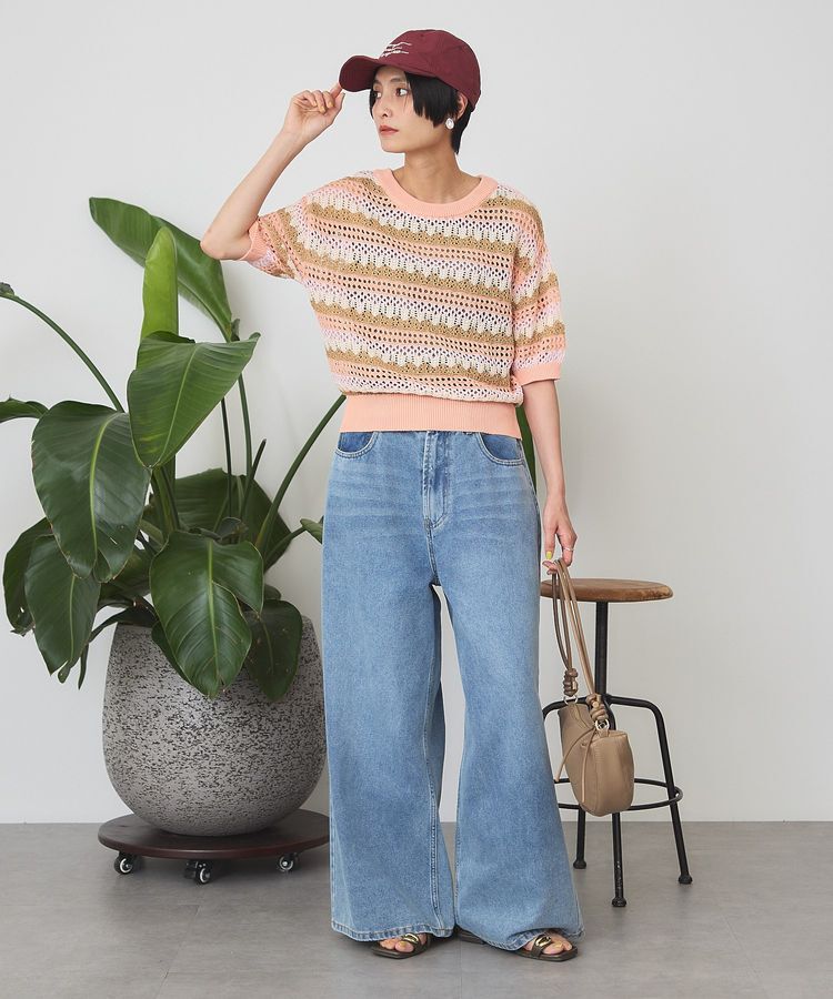 AMERICAN HOLIC「【マルチ機能】折りたたみ手描き刺繍キャップ」|その他|