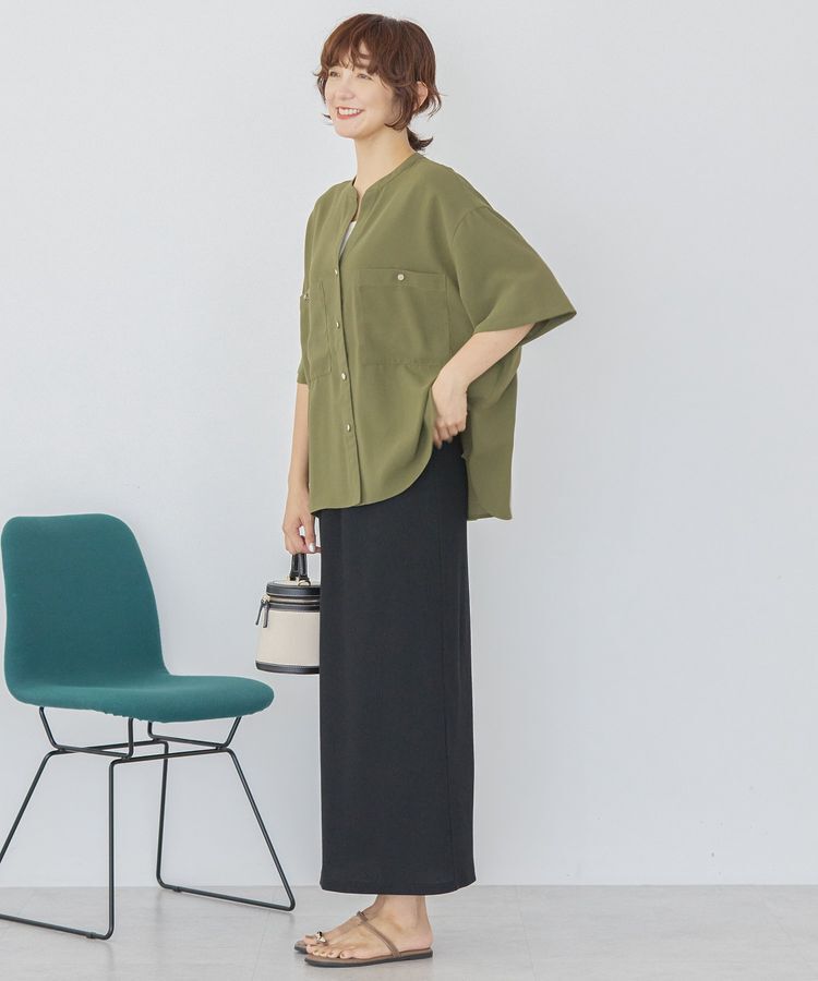 AMERICAN HOLIC「【WEB限定】ミリタリーWポケットスキッパーシャツ」|シャツ・ブラウス|