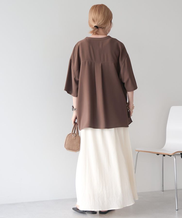 AMERICAN HOLIC「【WEB限定】ミリタリーWポケットスキッパーシャツ」|シャツ・ブラウス|