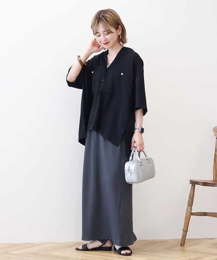AMERICAN HOLIC「【WEB限定】ミリタリーWポケットスキッパーシャツ」|シャツ・ブラウス|