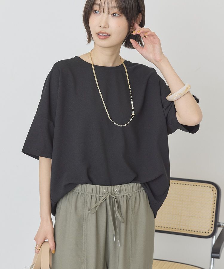 AMERICAN HOLIC「【WEB限定】バックフリル半袖プルオーバー」|Tシャツ・カットソー|