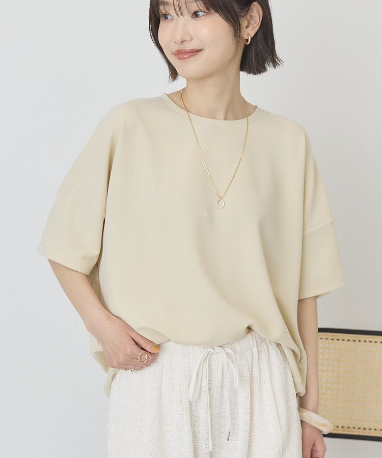 AMERICAN HOLIC「【WEB限定】バックフリル半袖プルオーバー」|Tシャツ・カットソー|