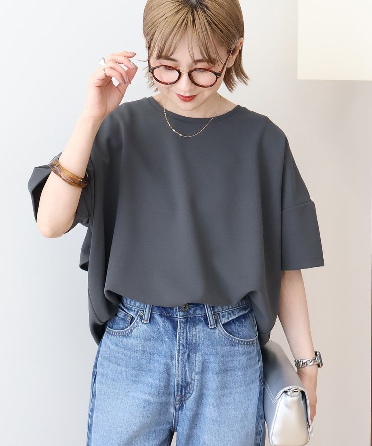 AMERICAN HOLIC「【WEB限定】バックフリル半袖プルオーバー」|Tシャツ・カットソー|